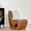Cardboard Armchair Natural