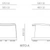 Mito Stool - Technical Drawing