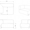 Open System Seating - Qita - Dimensions