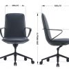 Office Chair - Serie O - DIMENSIONS